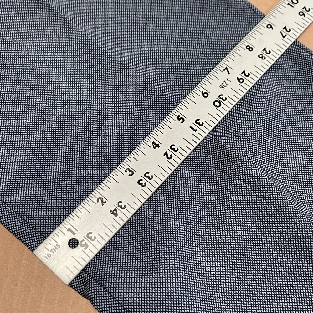 Banana‎ Republic Men's 32x32(30.5) Wool Birdseye Tailored Slim Fit Dress Pants